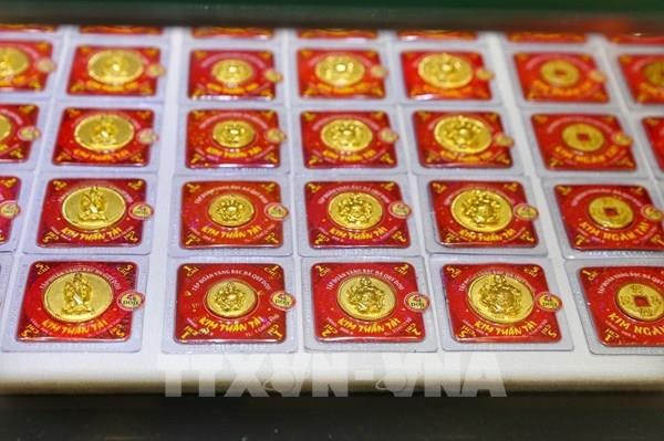 12月30日上午越南国内一两黄金卖出价上涨10万越盾 hinh anh 1