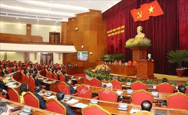 越共第十三届中央委员会召开特别会议 就干部工作进行审议并提出意见 hinh anh 1