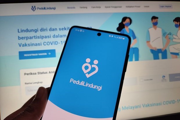 印度尼西亚拟将COVID-19追踪应用程序改造为公民健康应用程序 hinh anh 1