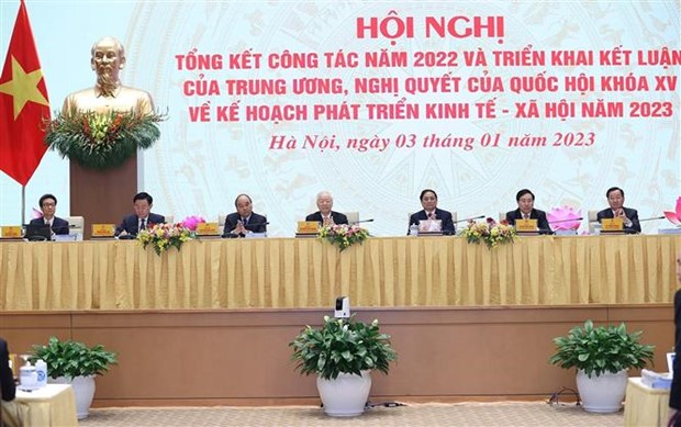 政府与地方视频会议举行 党和国家领导出席 hinh anh 3