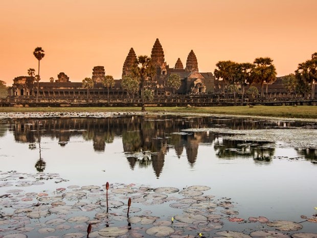 柬埔寨吴哥古迹接待国际游客逐渐恢复 hinh anh 1