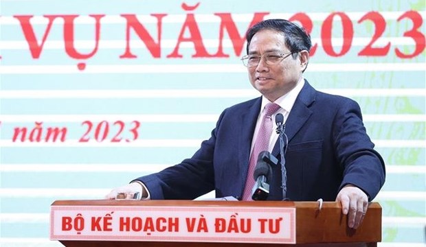 越南政府总理范明政：计划与投资部充分发挥战略参谋职能 hinh anh 2