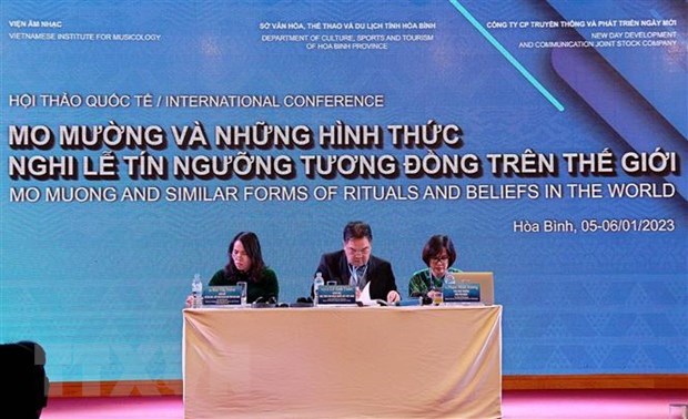 越南举行“芒巫”和世界类似宗教仪式国际研讨会 hinh anh 1