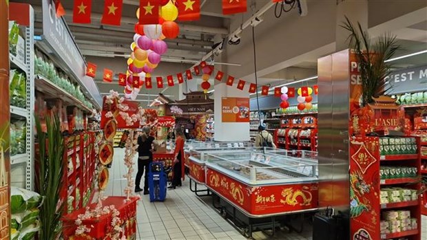 2023 年越南传统春节商品周活动亮相法国 hinh anh 1