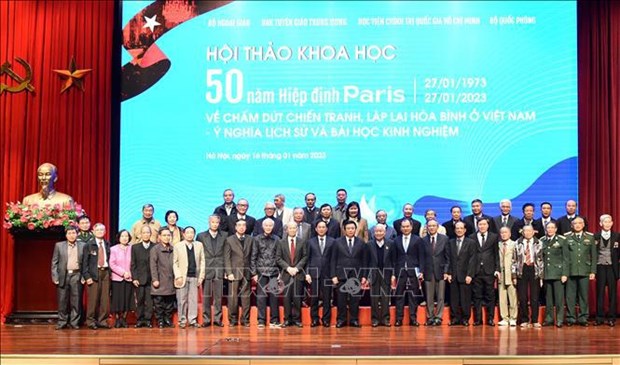 《巴黎协定》签署50周年：回顾越南外交辉煌里程碑的重要教训 hinh anh 2