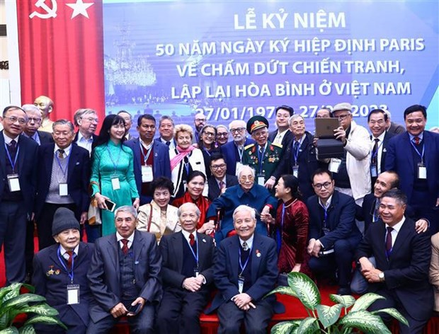 关于在越南结束战争、恢复和平的《巴黎协定》签署50周年纪念活动在河内举行 hinh anh 3
