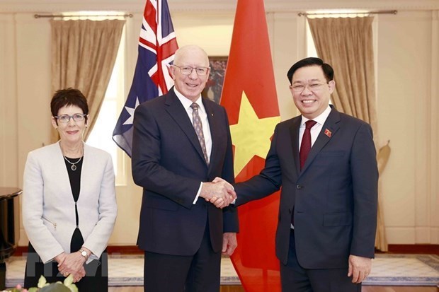 越南领导人向澳大利亚领导人致 国庆贺电 hinh anh 1