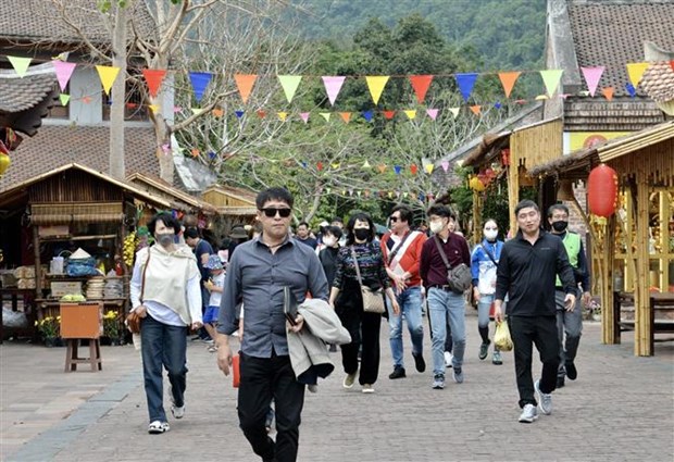 春节期间广宁、平顺和老街省迎来游客大幅增长 hinh anh 1