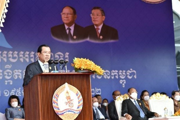柬埔寨各政党公布竞选纲领 hinh anh 1