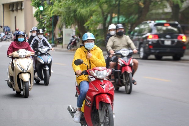 越南北部地区局地气温低于17摄氏度 hinh anh 1