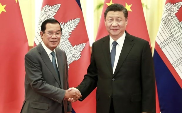 柬埔寨首相洪森即将访问中国 hinh anh 1