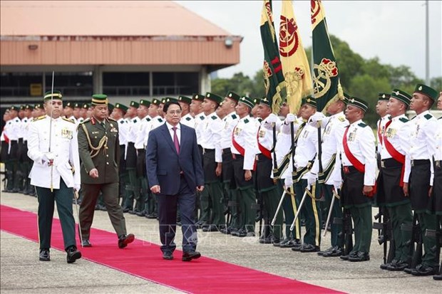 越南政府总理范明政开始对文莱进行正式访问 hinh anh 2