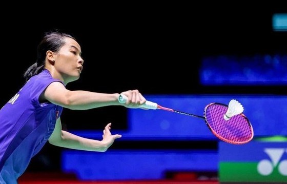 越南羽毛球一号种子选手阮垂玲跻身世界女子单打前50名单 hinh anh 1