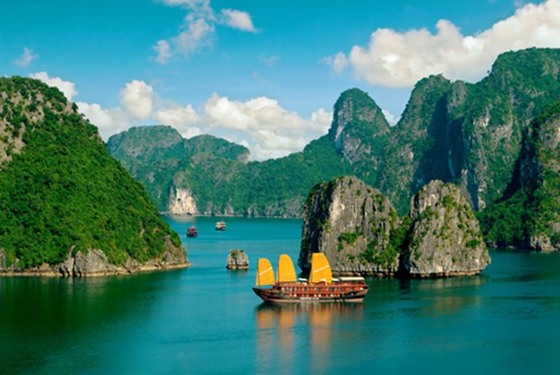 越南下龙湾是亚洲观赏日出日落的4大胜地之一 hinh anh 1
