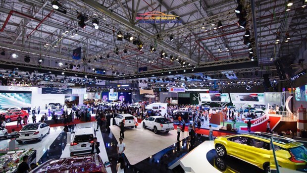 胡志明市汽车、摩托车、电动车国际展览会吸引近200家企业参展 hinh anh 1
