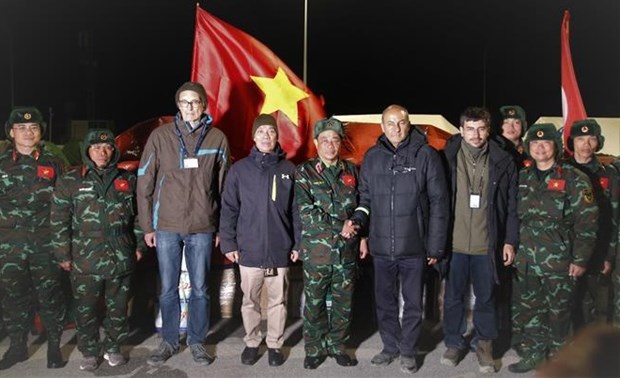 土叙地震：国际社会对越南两支救援队给予高度评价 hinh anh 1