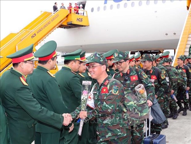 越南人民军救援队完成土耳其救援任务 安全回国 hinh anh 5