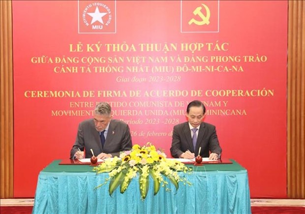 推动越南与多米尼加共和国关系不断扩大、走向深入和务实 hinh anh 1