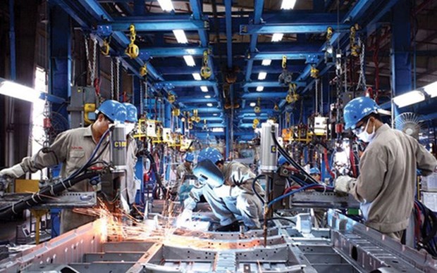 今年前2个月越南工业生产指数同比下降6.3% hinh anh 1