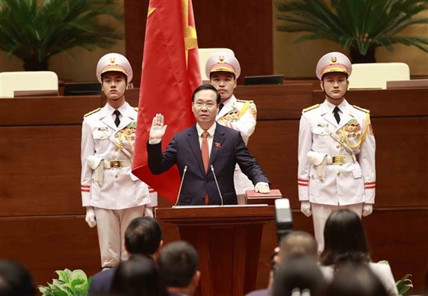 越南国家主席武文赏就职后首次发表讲话 hinh anh 2