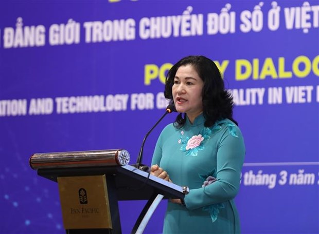 越南在数字化转型中促进性别平等对话 hinh anh 2