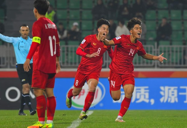2023年U20亚洲杯决赛：越南队志在必胜 hinh anh 1
