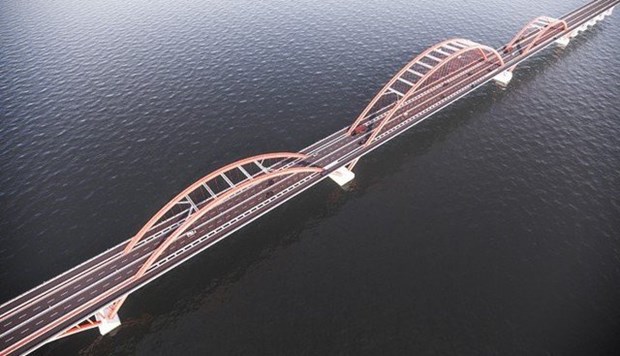 河内投资近8.3万亿越盾建设横跨红河的上吉桥 hinh anh 1