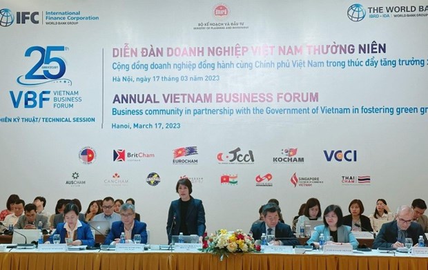 2023年越南企业年度论坛：绿色经济、绿色转型将成为增长动力 hinh anh 1