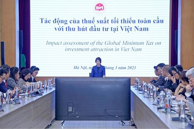 越南尽快制定适应于全球最低税率的机制 hinh anh 1