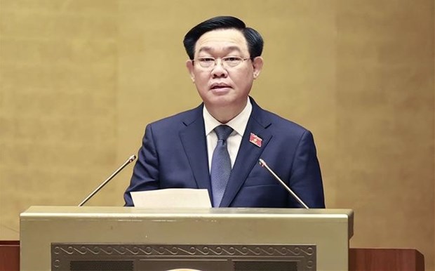 国会主席王廷惠强调司法部门在新形势下的作用 hinh anh 1