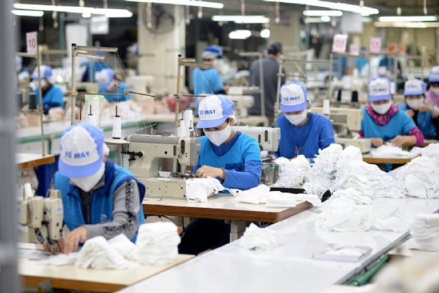 越南纺织服装业：打造绿色生产链 hinh anh 1