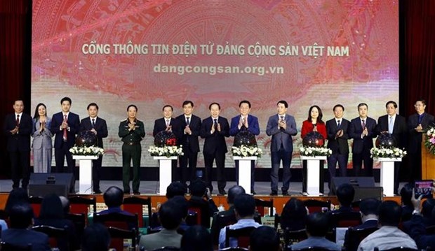 越南共产党信息门户网站正式上线 hinh anh 1