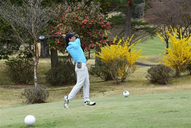 50多名越南高尔夫球手参加在日本举行的高尔夫球锦标赛 hinh anh 1