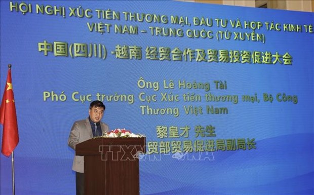 越南与中国（四川）经贸合作及贸易投资促进大会在河内举行 hinh anh 1