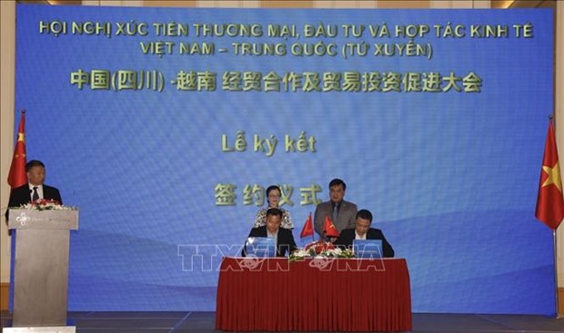 越南与中国（四川）经贸合作及贸易投资促进大会在河内举行 hinh anh 3