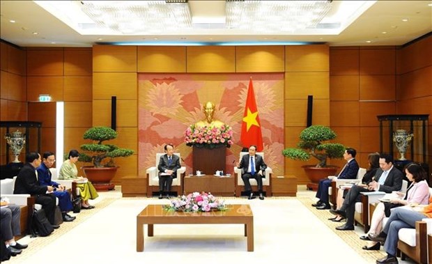 越南国会常务副主席陈青敏会见柬埔寨参议院秘书长 hinh anh 2