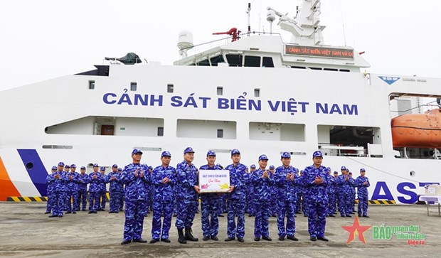 越南海警与中国海警开展海上联合巡逻活动 hinh anh 1