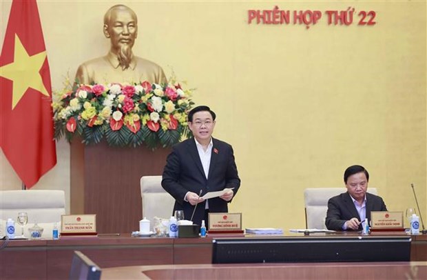 越南国会常委会第22次会议闭幕：选定2024年监督工作中的四大专题 hinh anh 1