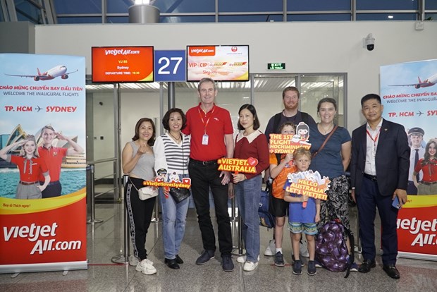 越捷航空正式开通澳大利亚各大城市至越南的直达航线 hinh anh 2