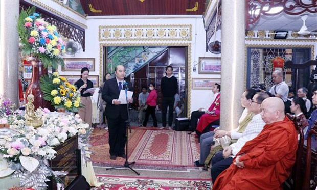 柬老缅泰四国传统新年庆祝活动在胡志明市隆重举行 hinh anh 2