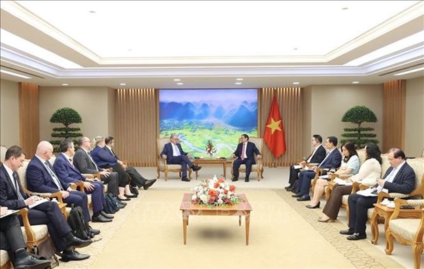 越南政府总理范明政会见澳大利亚贸易和旅游部长 hinh anh 2