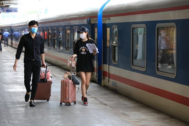 河内铁路客运量增长300%以上 hinh anh 1