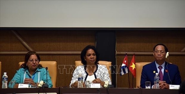 越南和古巴妇女在国家发展中的作用 hinh anh 2