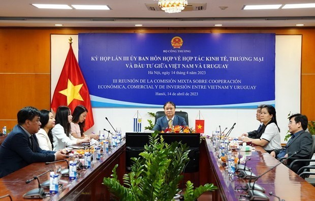 越南国会主席对乌拉圭进行正式访问： 有效促进越南与乌拉圭可持续合作关系 hinh anh 1