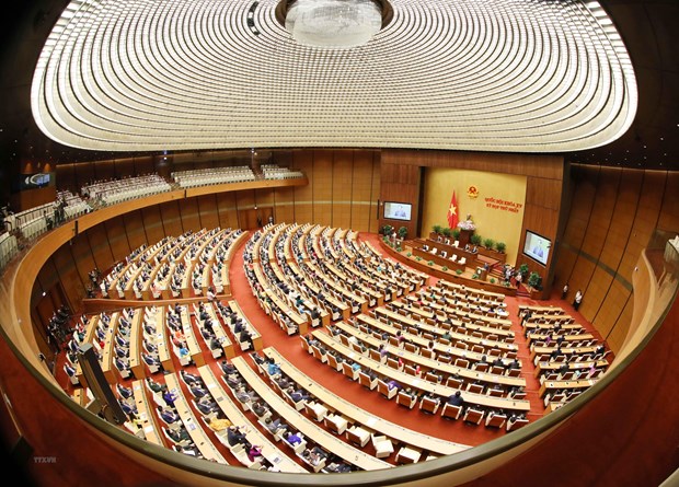 越南第十五届国会第五次会议分两个阶段召开 hinh anh 1