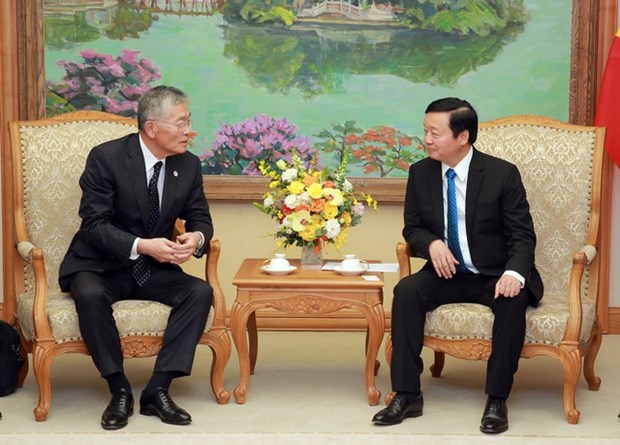 政府副总理陈红河会见中国和日本企业领导 hinh anh 3