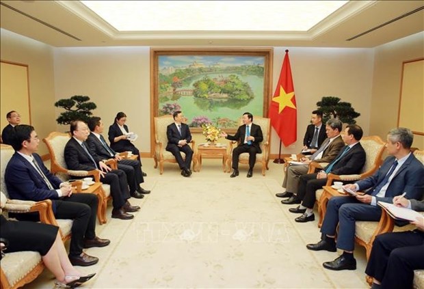 政府副总理陈红河会见中国和日本企业领导 hinh anh 2