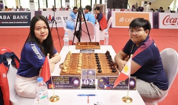 第 32 届东南亚运动会：越南队继续摘得高棉象棋金牌 班卡苏拉夺得铜牌 hinh anh 1