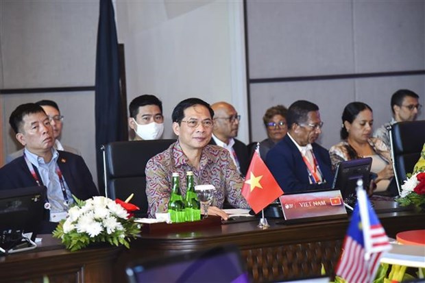 第42届东盟峰会：越南重申东盟加强团结统一和战略自主的重要性 hinh anh 2