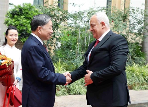 越南与巴勒斯坦加强预防打击犯罪合作 hinh anh 1